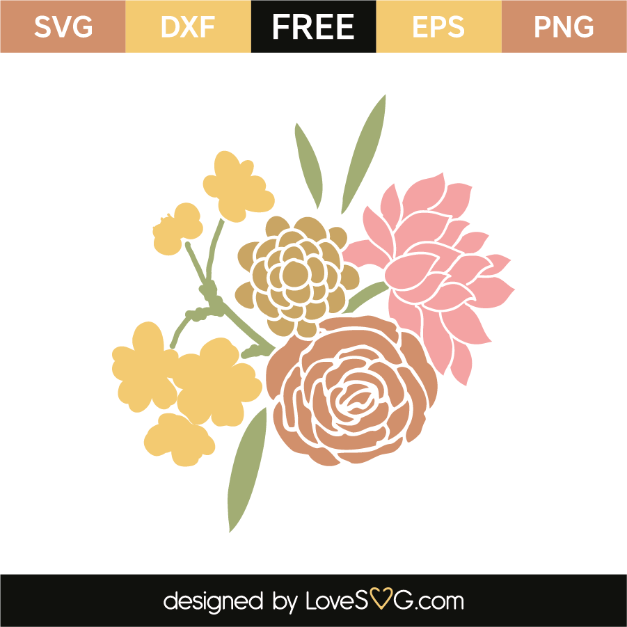 Images Of Flowers Svg