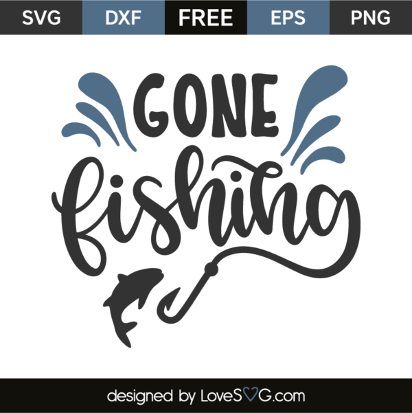 Free Fishing SVG Cut Files | Lovesvg.com