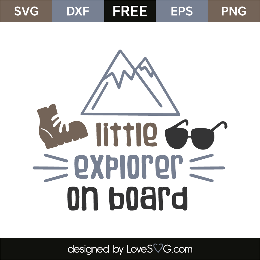 Explorer Stickers Svg