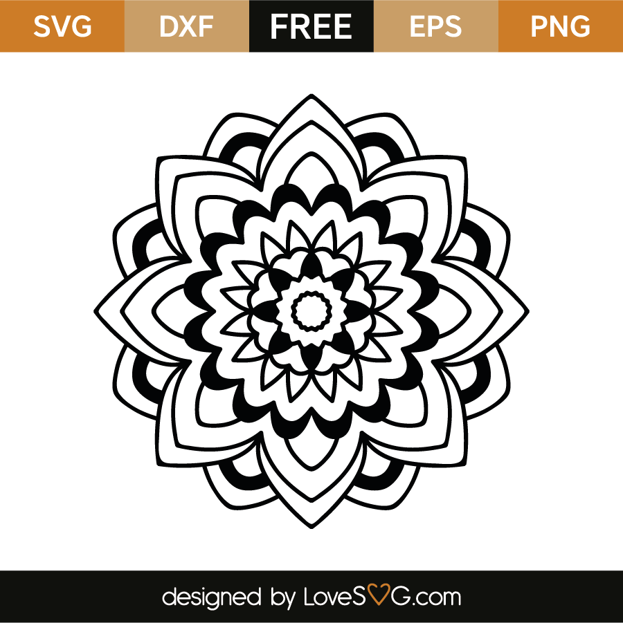 View Mandala Free Svg File Gif Free SVG files | Silhouette and Cricut