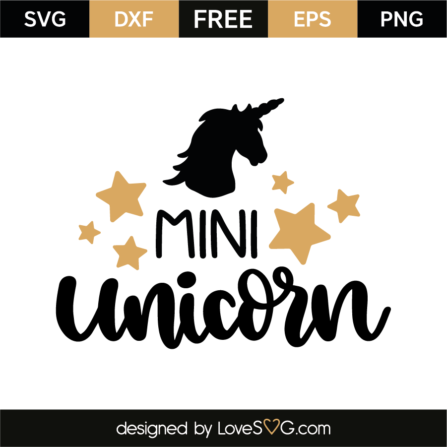 Download Mini Unicorn Lovesvg Com