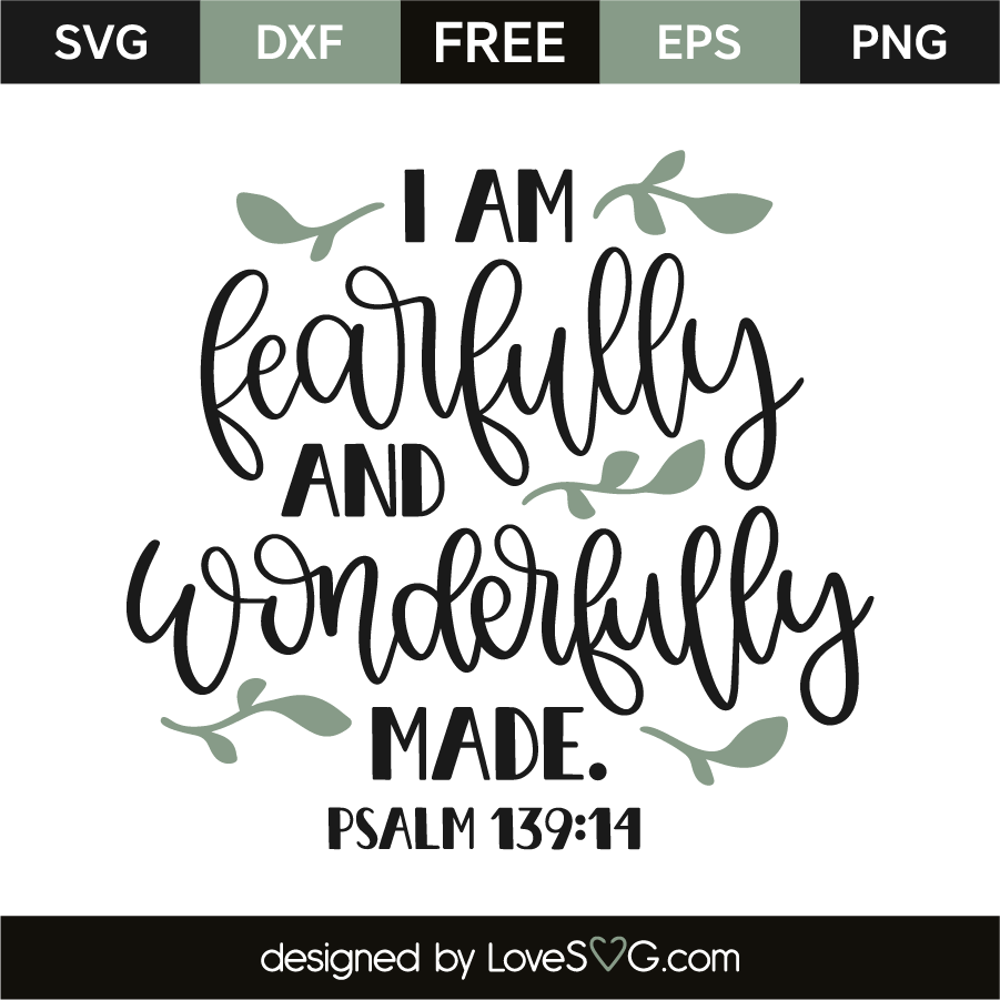 Psalm 139 14 Free Printable