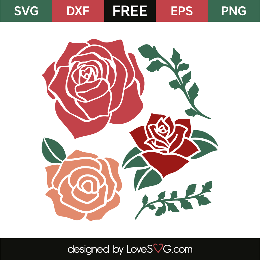 Download Roses - Lovesvg.com