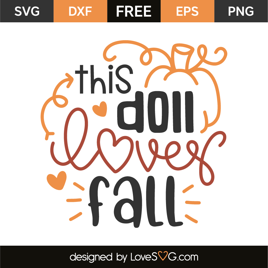 Download This Doll Loves Fall Lovesvg Com