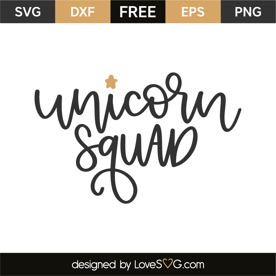 Unicorn Squad - Lovesvg.com