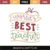 World's Best Teacher - Lovesvg.com