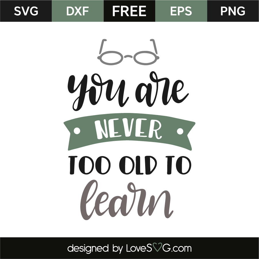 You Are Never Too Old To Learn 0050