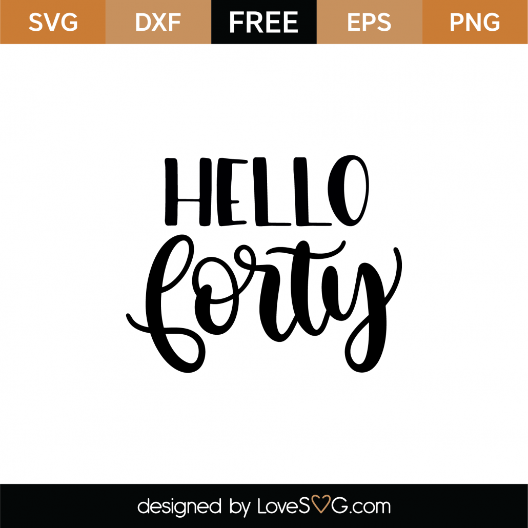 Hello Love SVG Cut File for Cricut, Cameo Silhouette