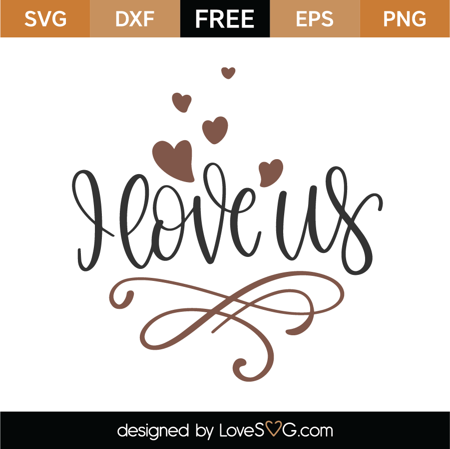 Free Free 312 I Love Us Svg SVG PNG EPS DXF File