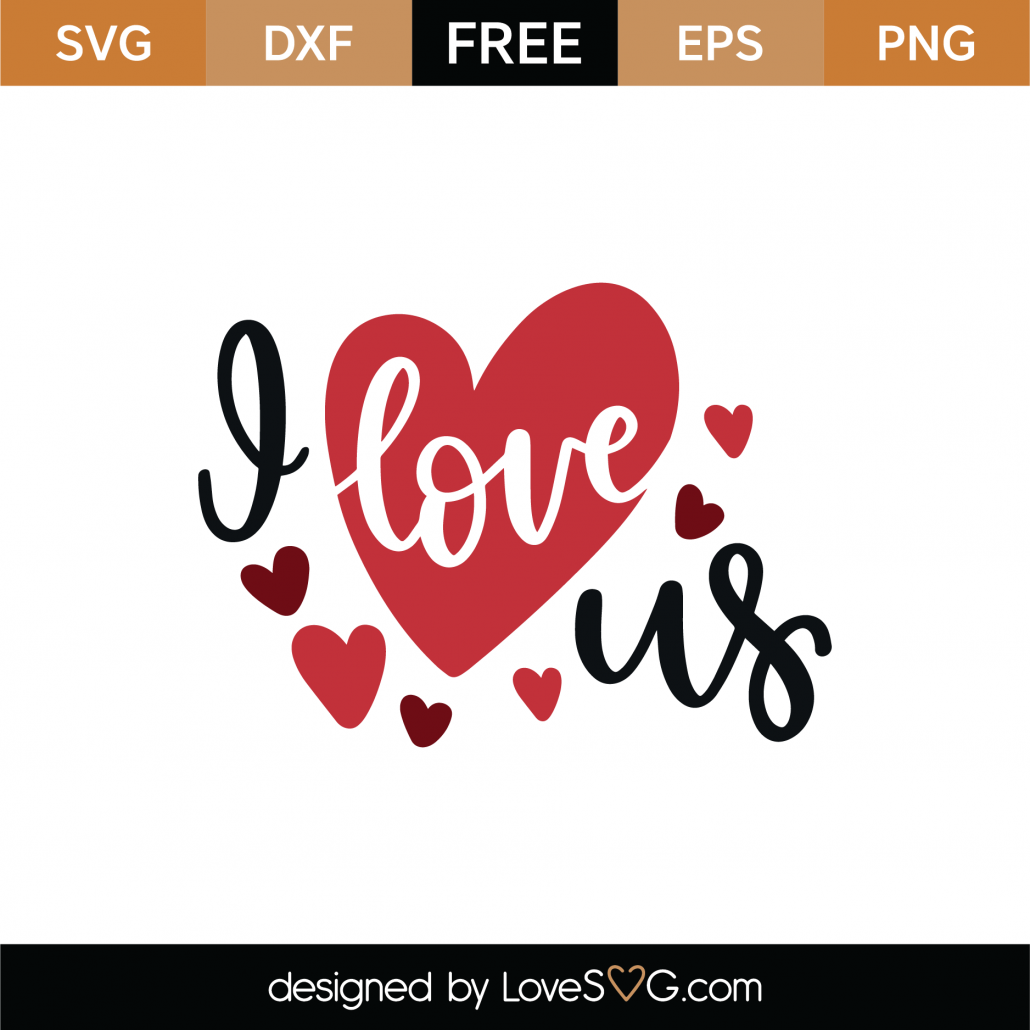 Free Free 224 I Love Us Svg SVG PNG EPS DXF File