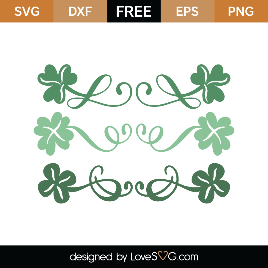 Free Irish Flourish SVG Cut File - Lovesvg.com