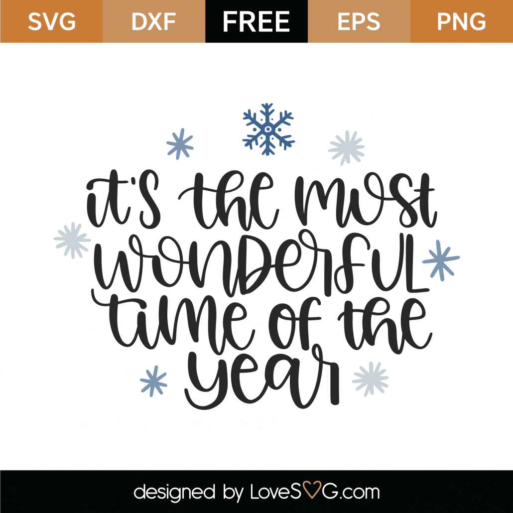 Snow svg Buffalo Plaid svg It/'s the most wonderful time of the year svg Cricut Cut File Silhouette Cameo Winter svg Christmas svg