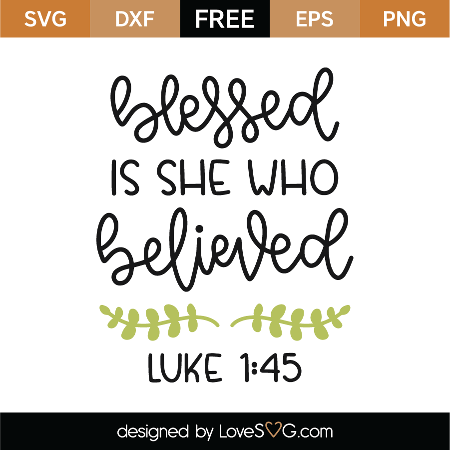 Download Free Luke 1 45 Svg Cut File Lovesvg Com