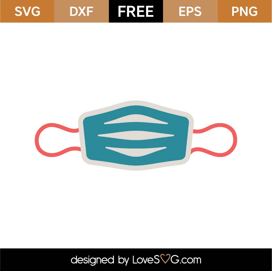 Download Free Mask SVG Cut File - Lovesvg.com