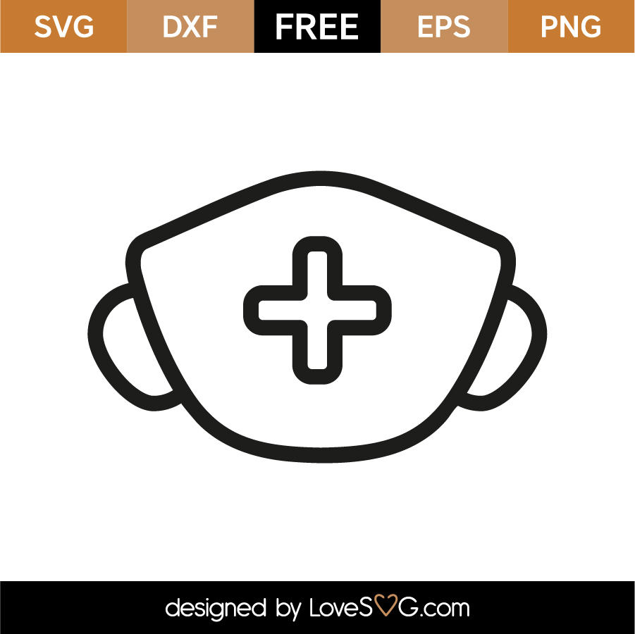 Download Free Mask SVG Cut File - Lovesvg.com