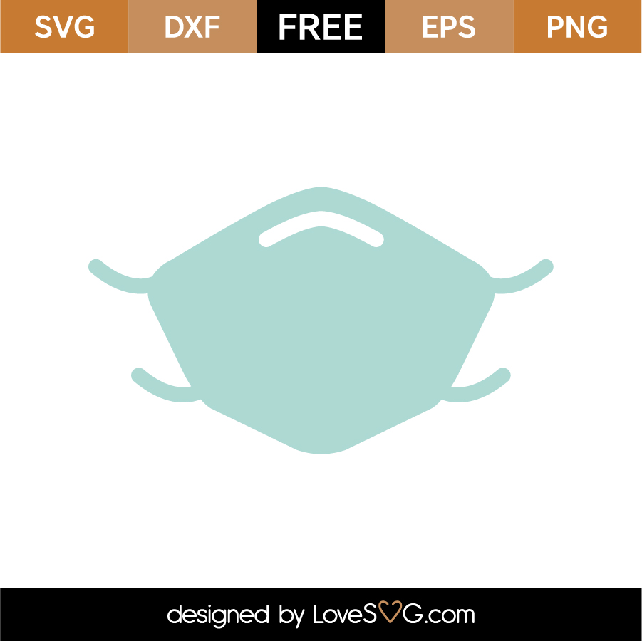 Download Free Mask SVG Cut File - Lovesvg.com