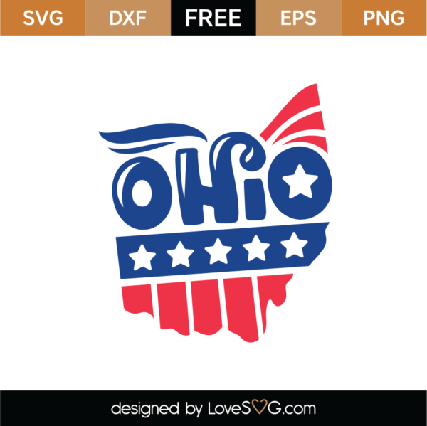 Free Ohio Svg Cut File Lovesvg Com