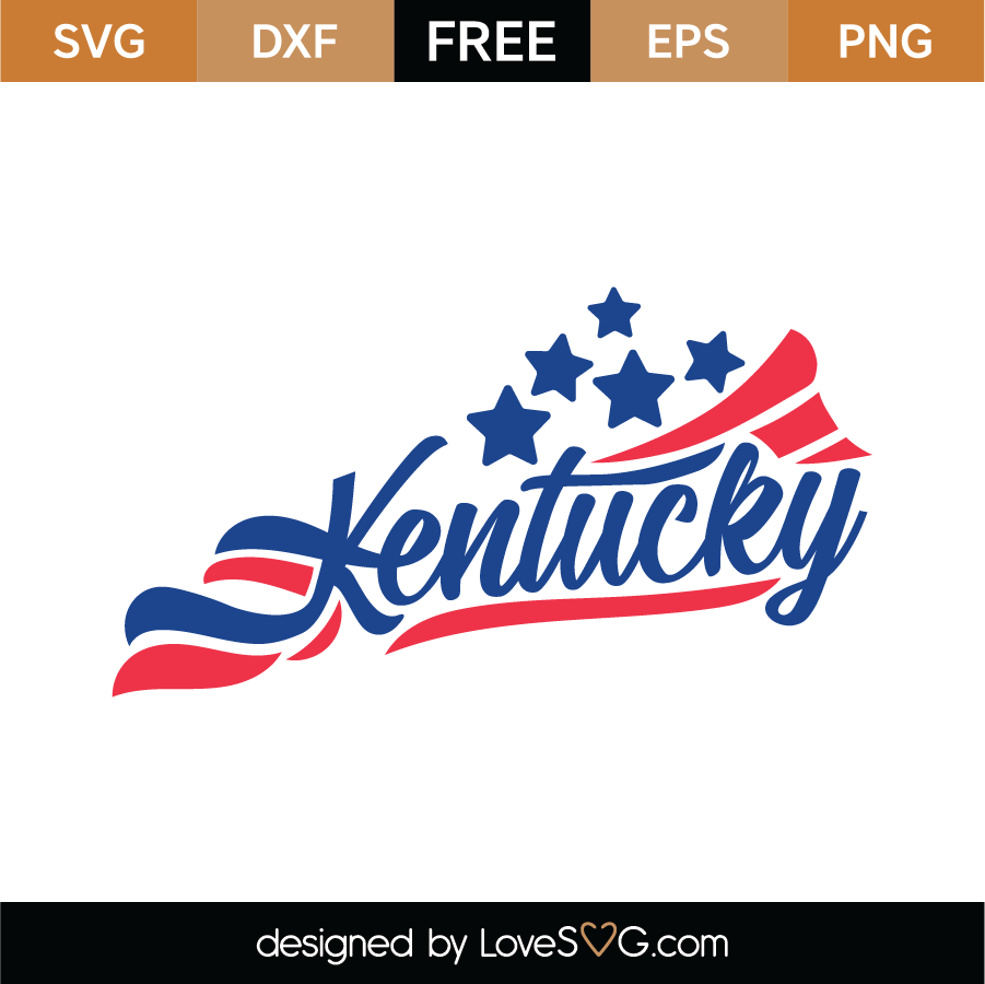 Download Free Kentucky SVG Cut File - Lovesvg.com