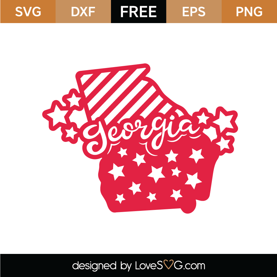 Download Free Georgia Svg Cut File Lovesvg Com