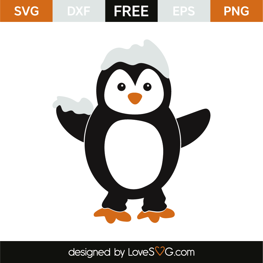 Download Penguin Lovesvg Com PSD Mockup Templates