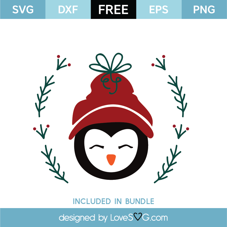 Download Free Penguin Head Svg Cut File Lovesvg Com