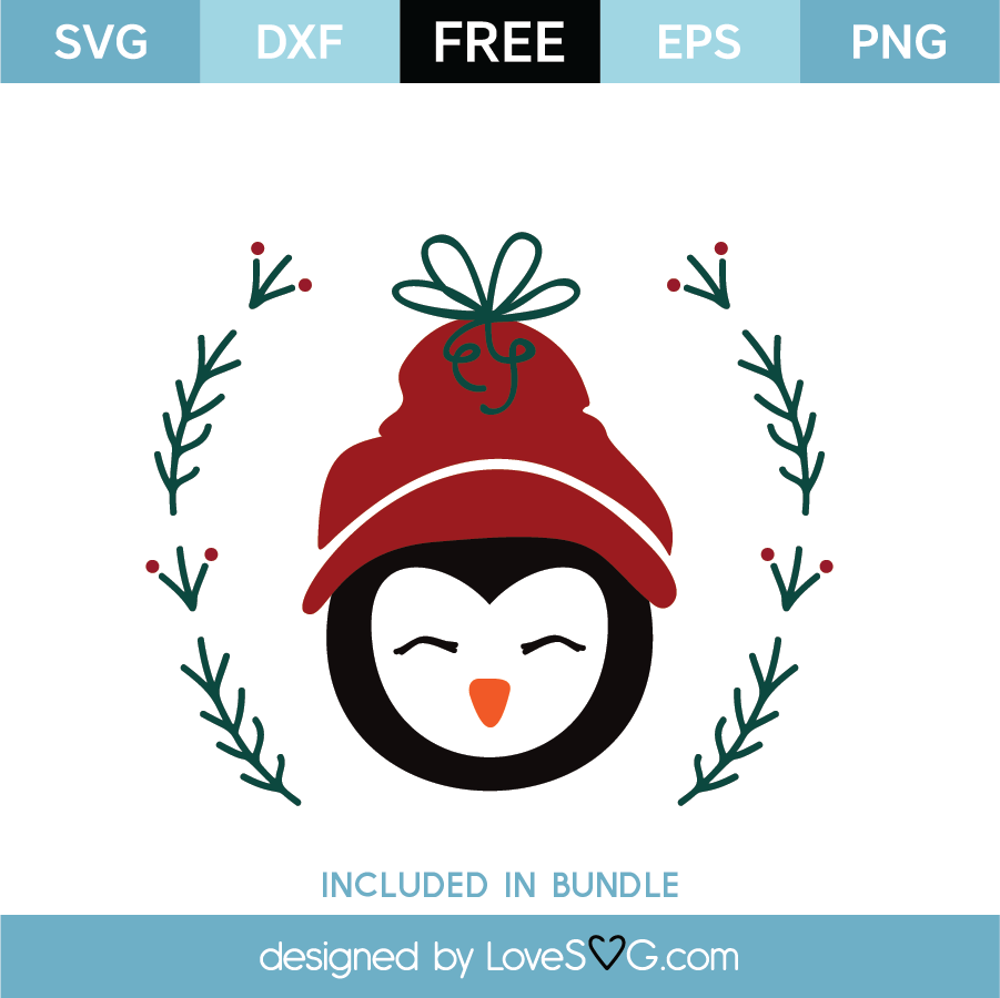 Download Free Penguin Head SVG Cut File - Lovesvg.com