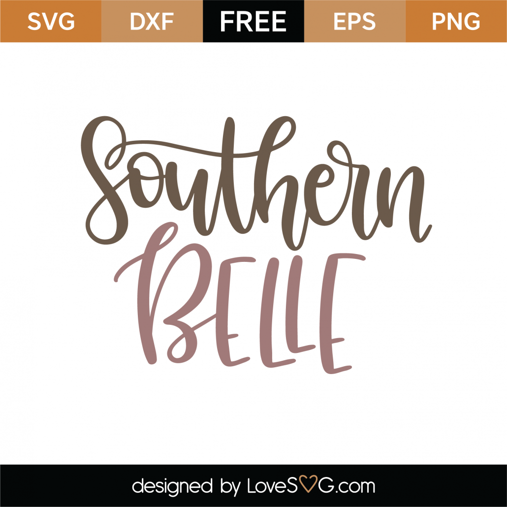 Belle Svg Cutting Files