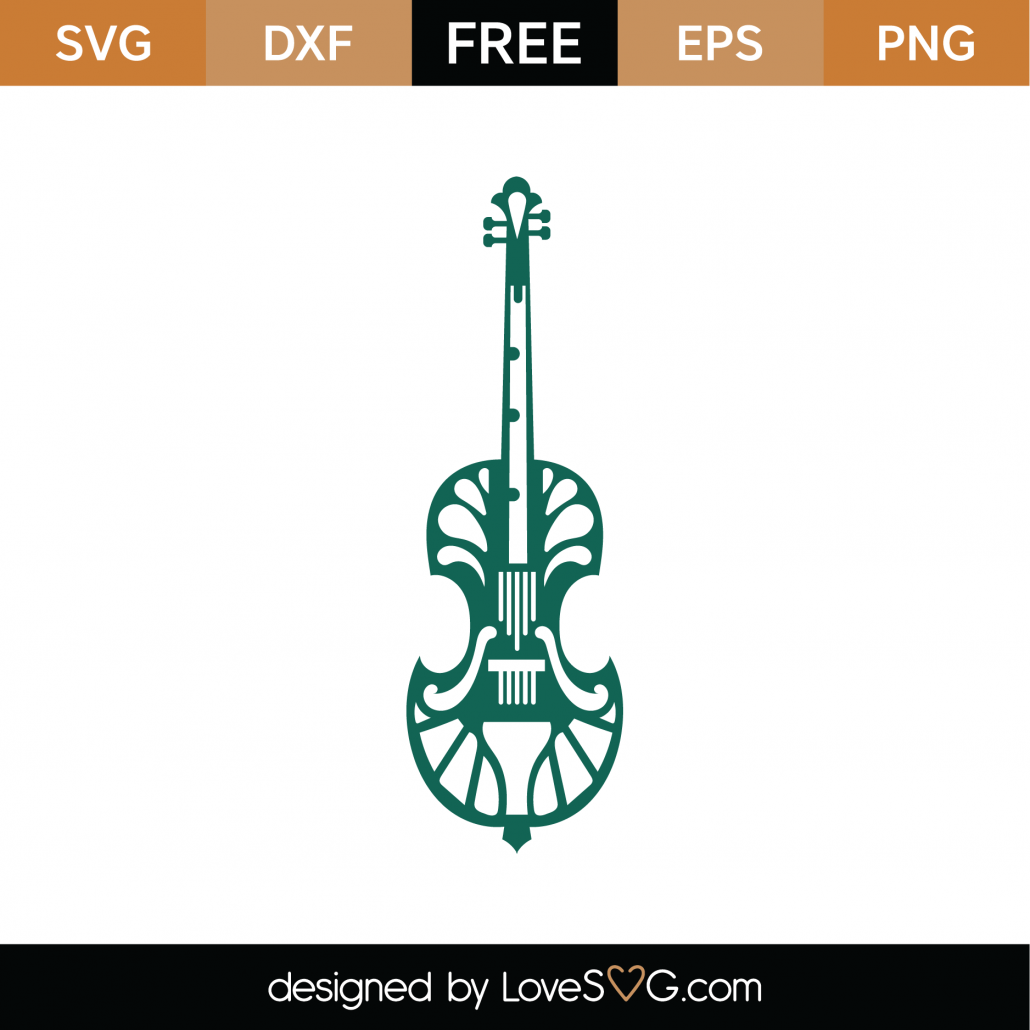 Download Free Viola Violin Mandala SVG Cut File - Lovesvg.com