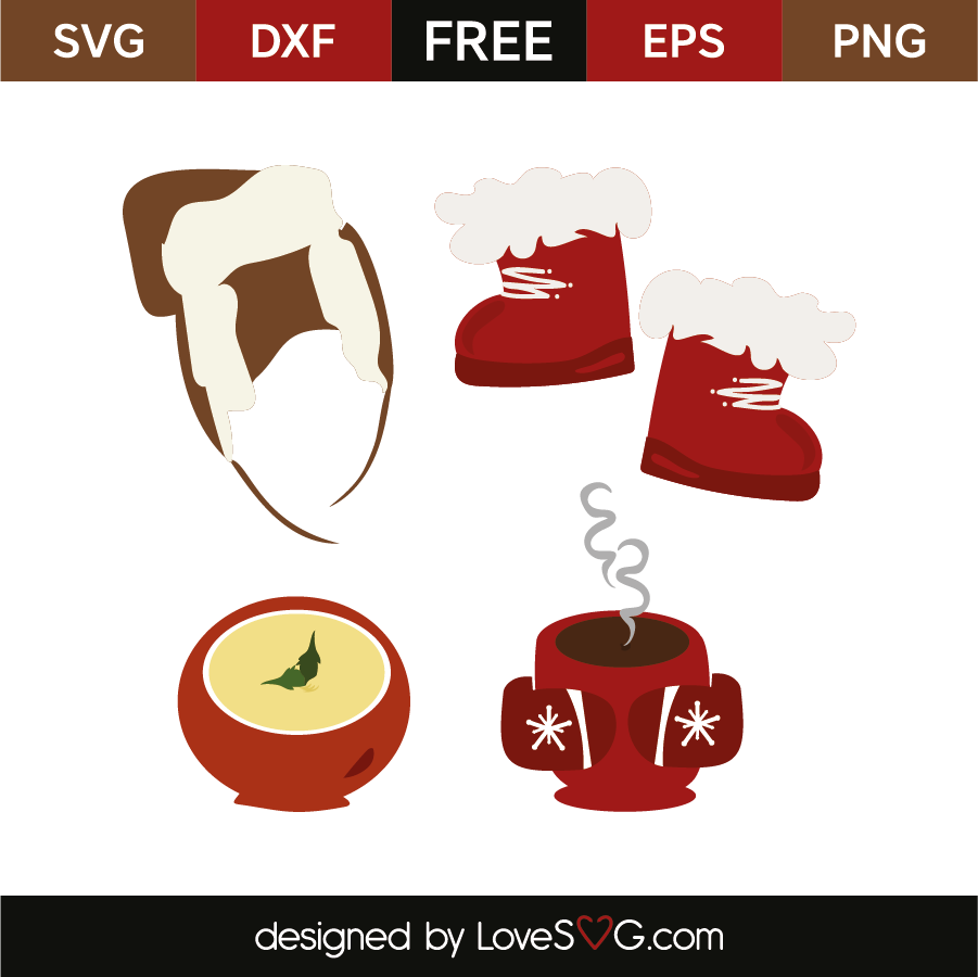 Download Winter Hat Boot Soup Coffee Lovesvg Com