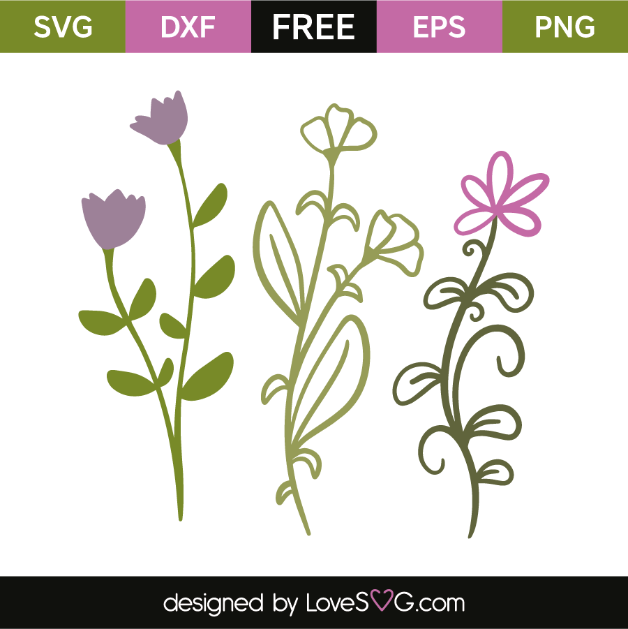 Free Free 129 Flower Stem Svg Free SVG PNG EPS DXF File