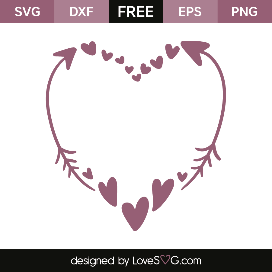 Free Free 98 Love Heart Arrow Svg SVG PNG EPS DXF File