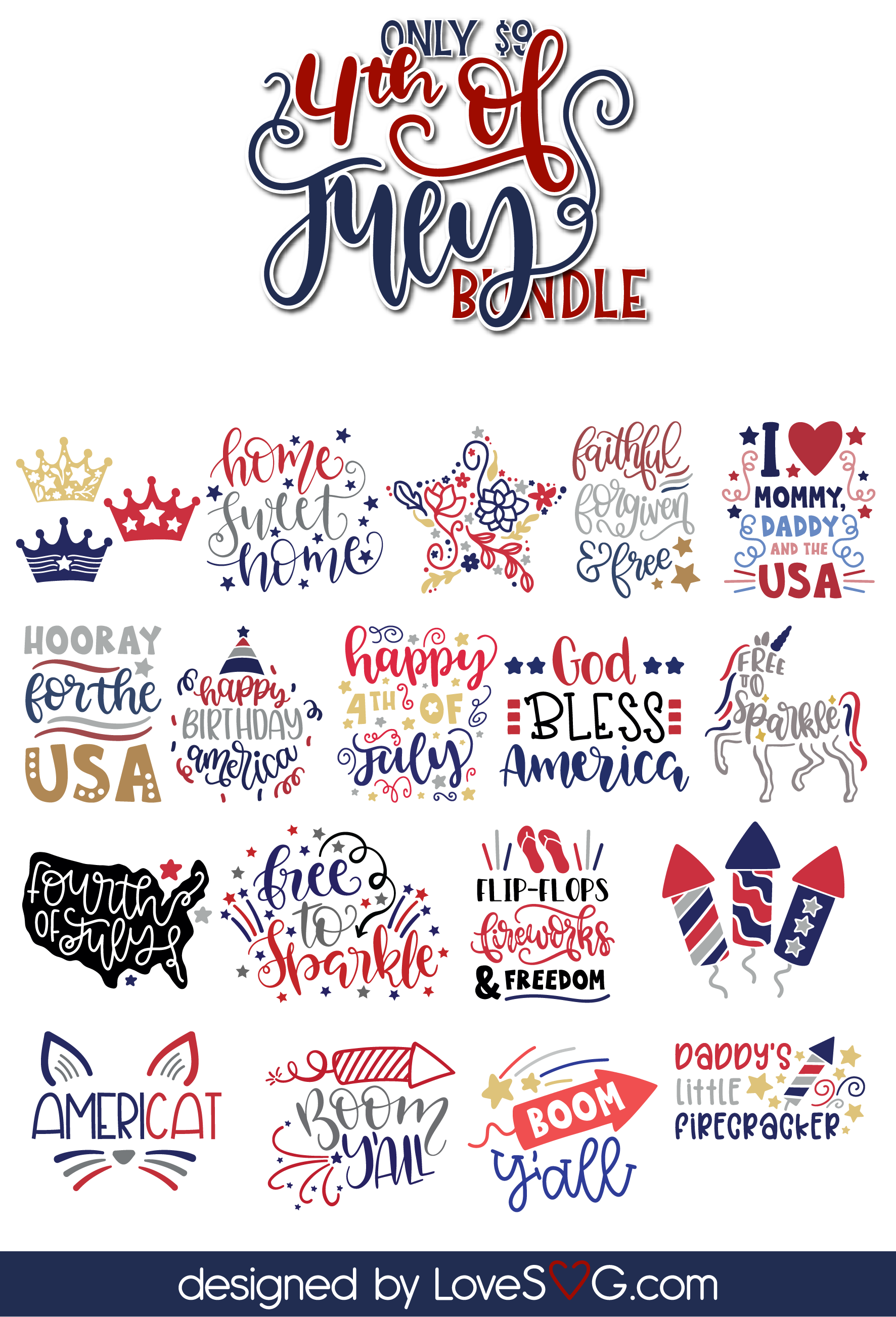 Free Free 232 Love Svg 4Th Of July SVG PNG EPS DXF File
