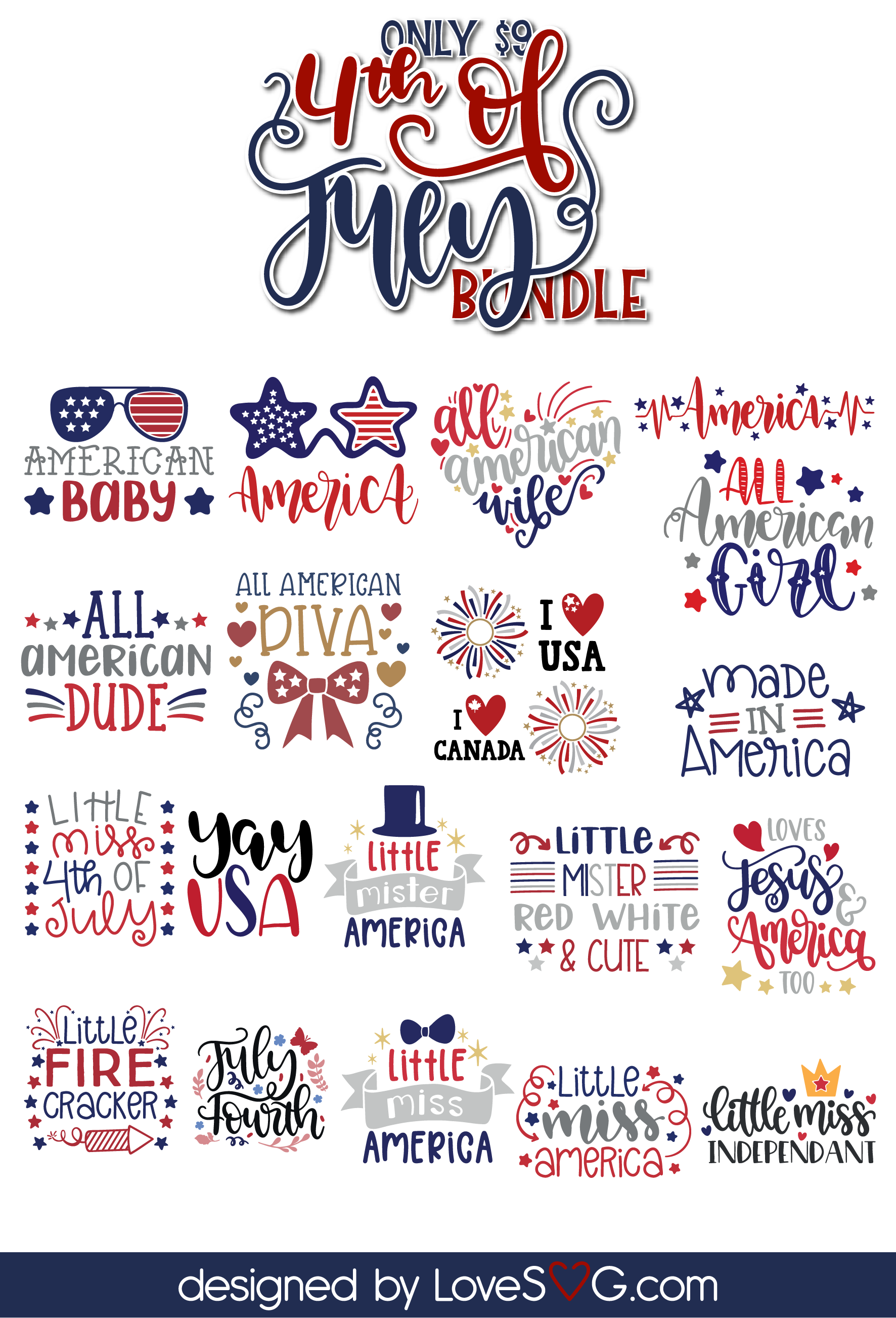 Free Free 315 Love Svg 4Th Of July SVG PNG EPS DXF File