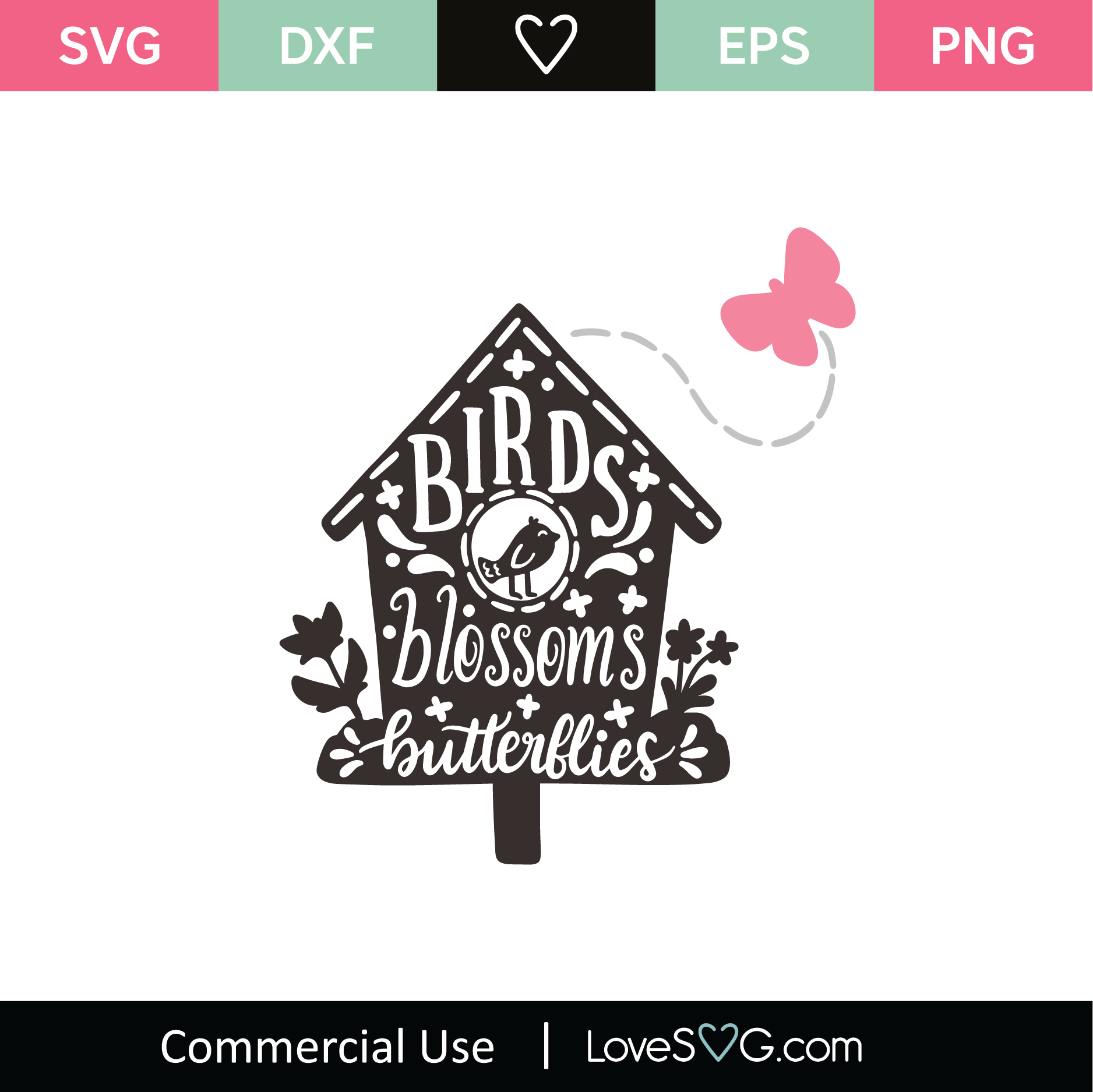 Download Birdhouse Text Mandala Svg Cut File Lovesvg Com