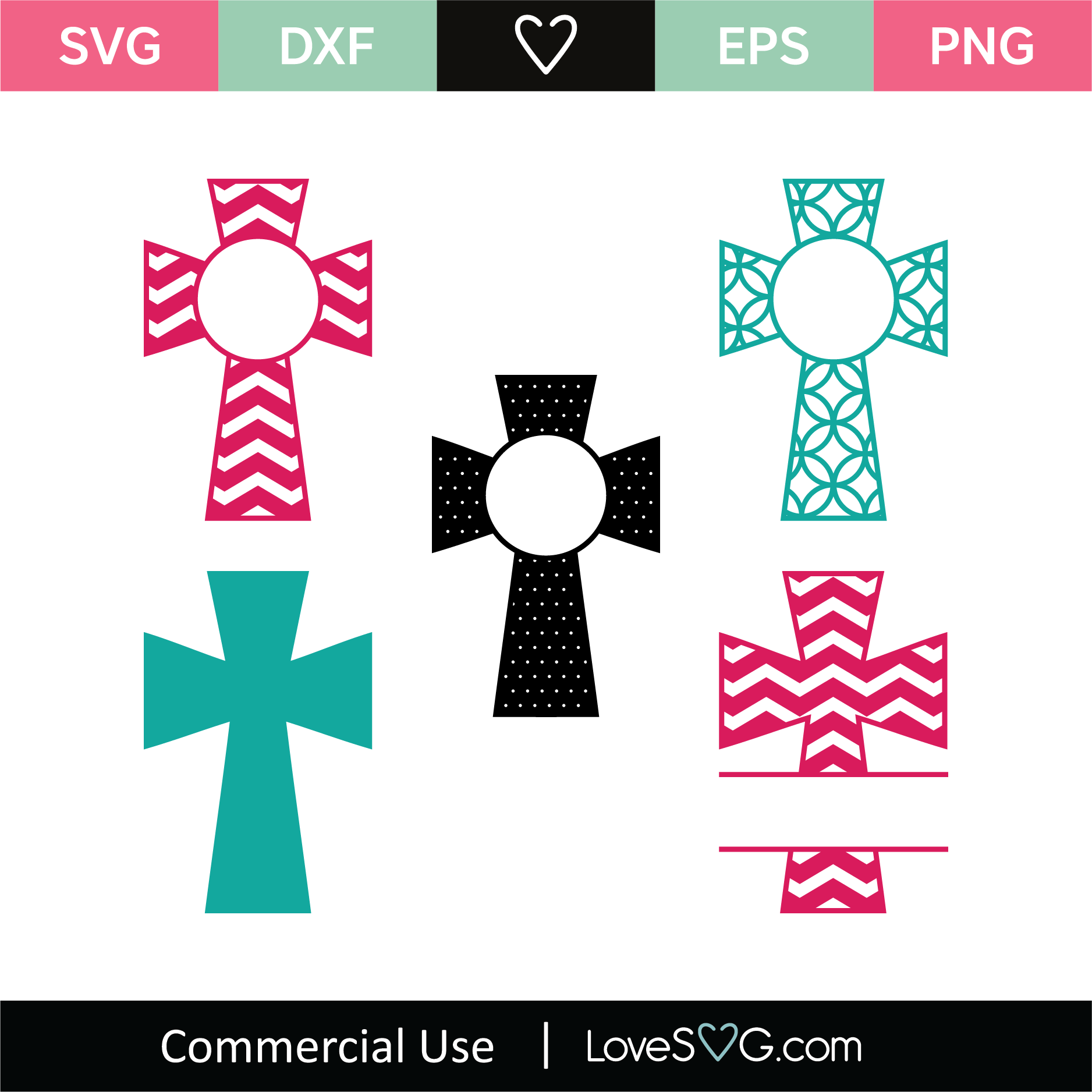Download Cross Monograms Svg Cut File Lovesvg Com