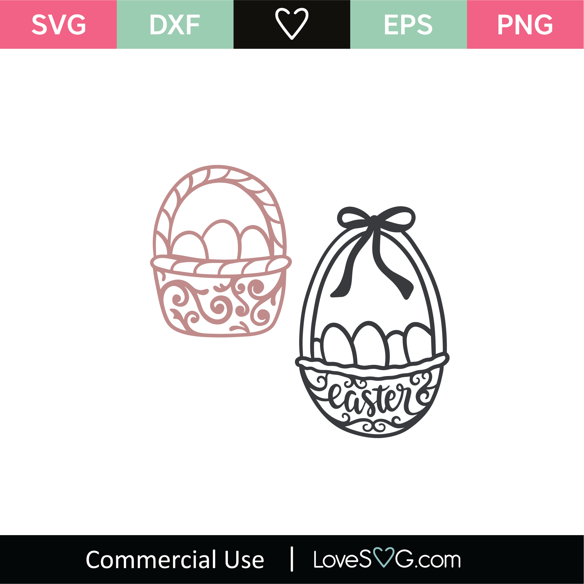 Download Easter Basket Mandala SVG Cut File - Lovesvg.com