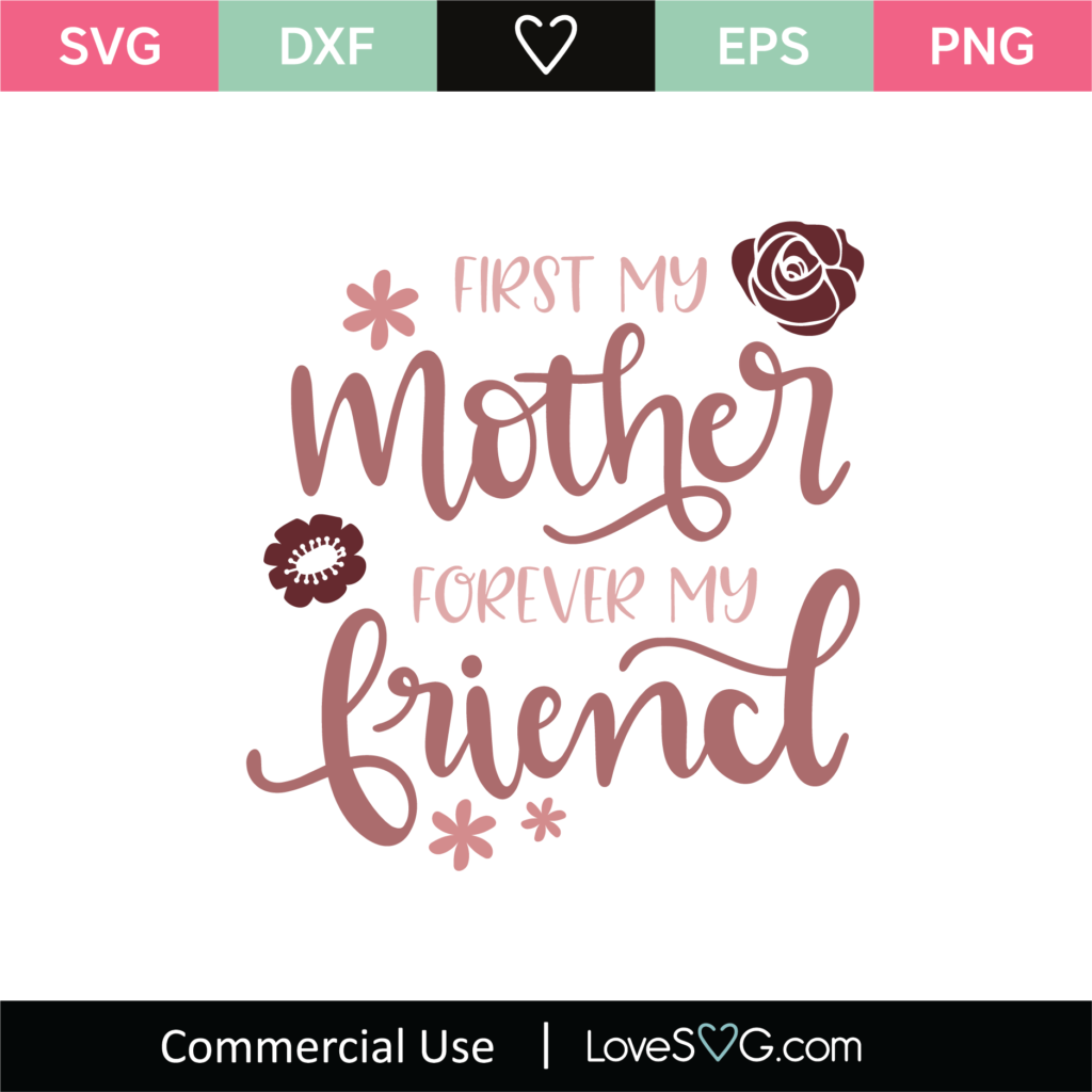 Download Mother Deer and Baby SVG Cut File - Lovesvg.com
