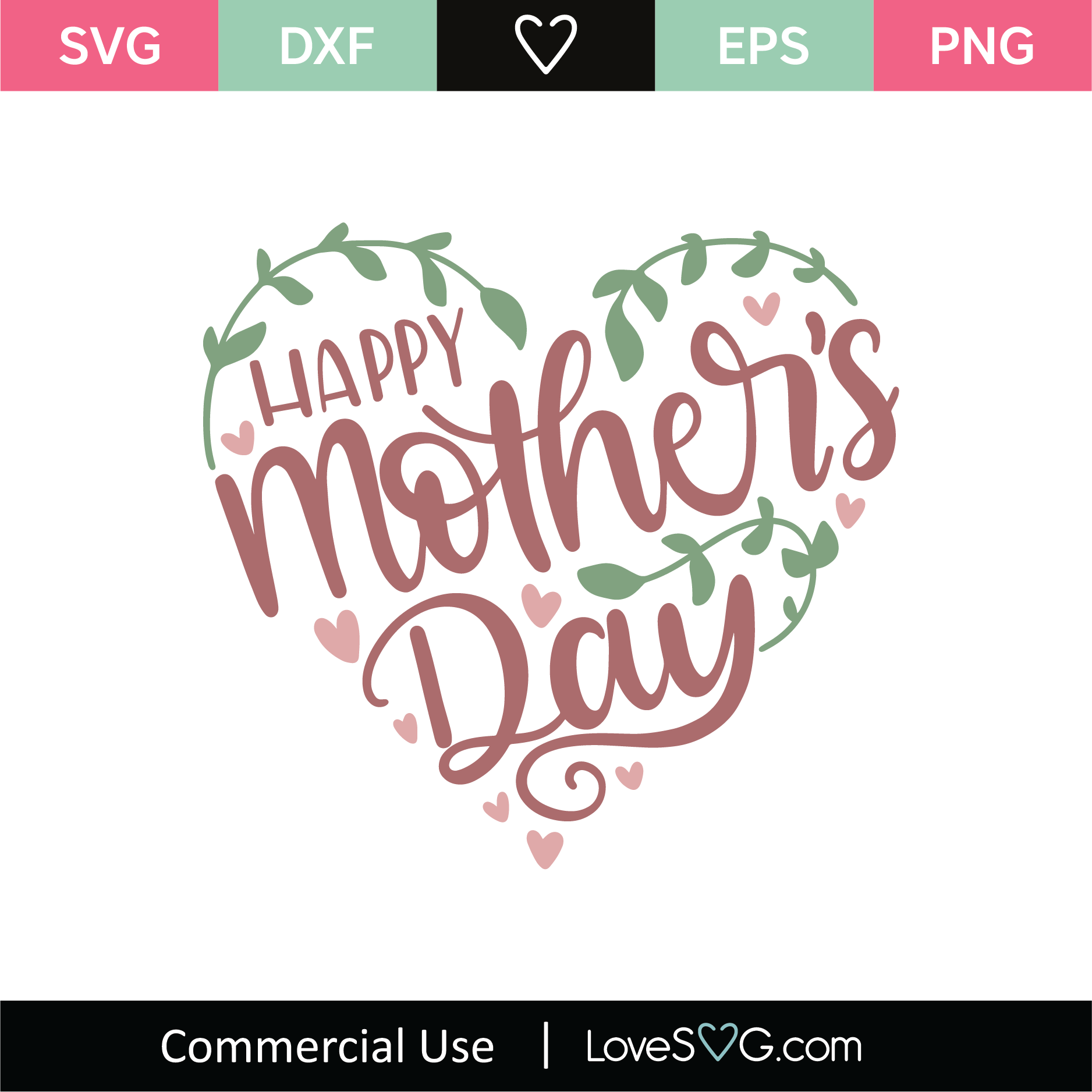 Download Happy Mother's Day SVG Cut File 2 - Lovesvg.com
