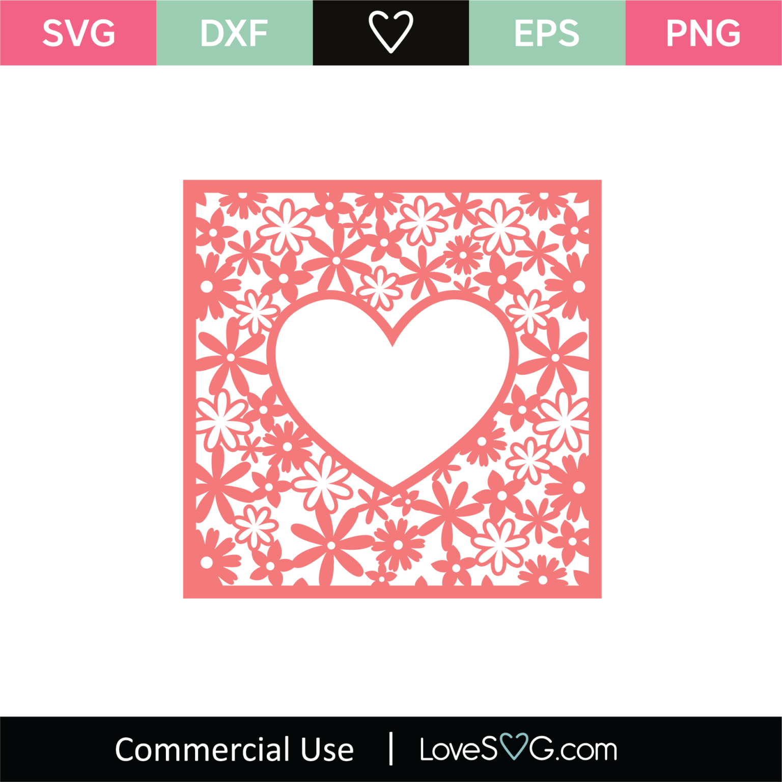 Free Free 124 Heart Mandala Cricut SVG PNG EPS DXF File