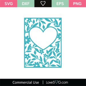 Free Card Template SVG Cut Files | Lovesvg.com