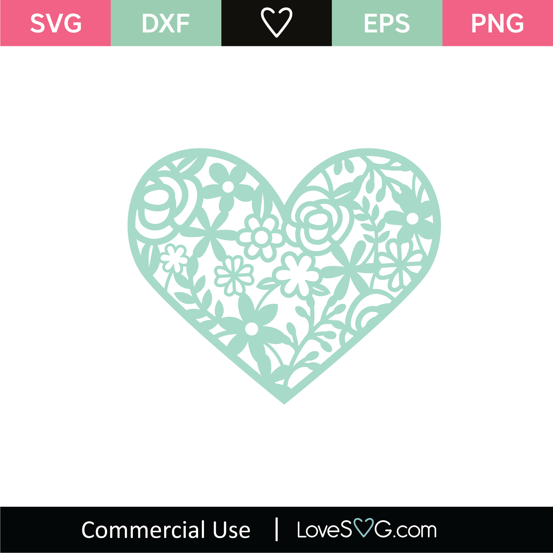 Download Heart Mandala Svg Cut File Lovesvg Com