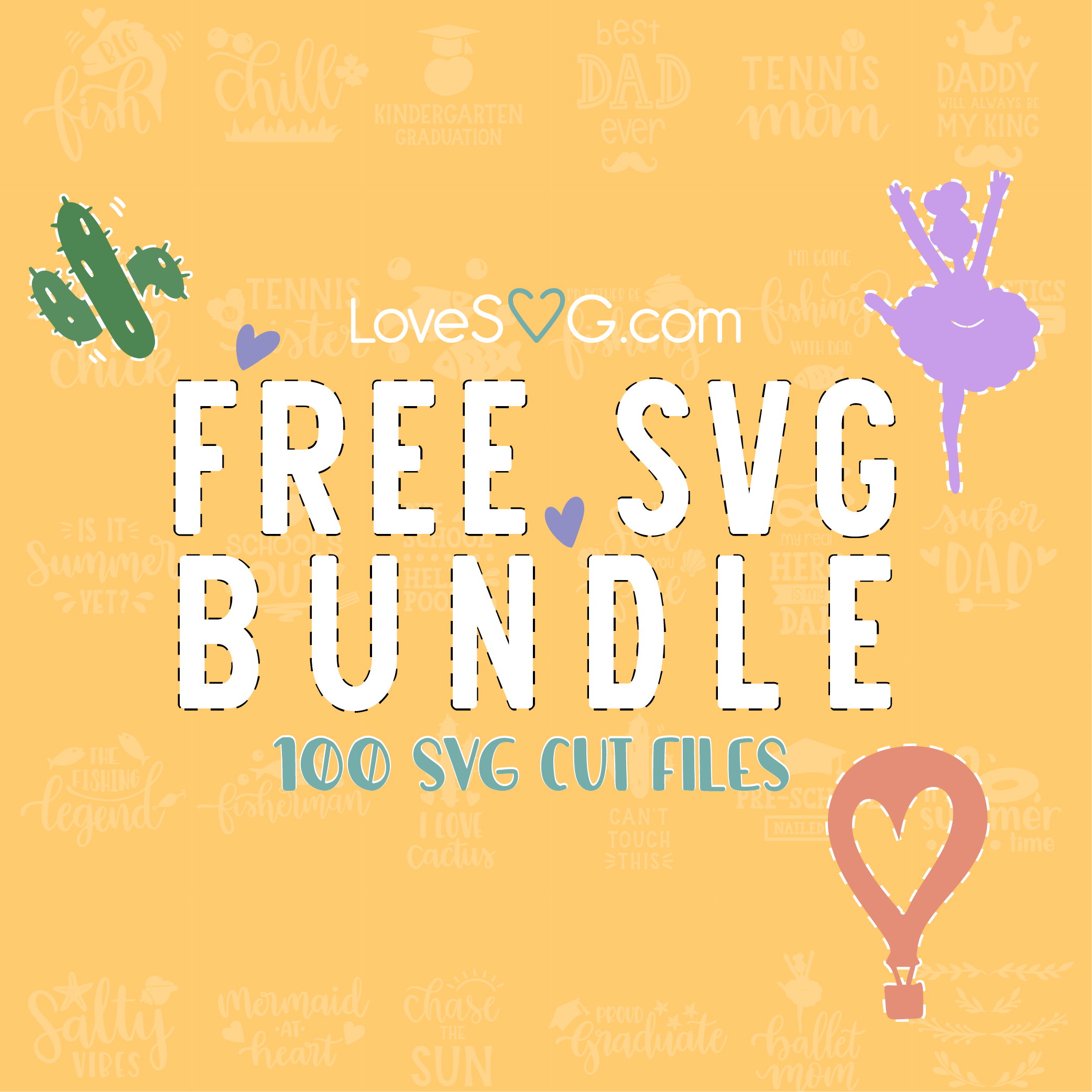 Free Svg Bundle Vol 1 Lovesvg Com