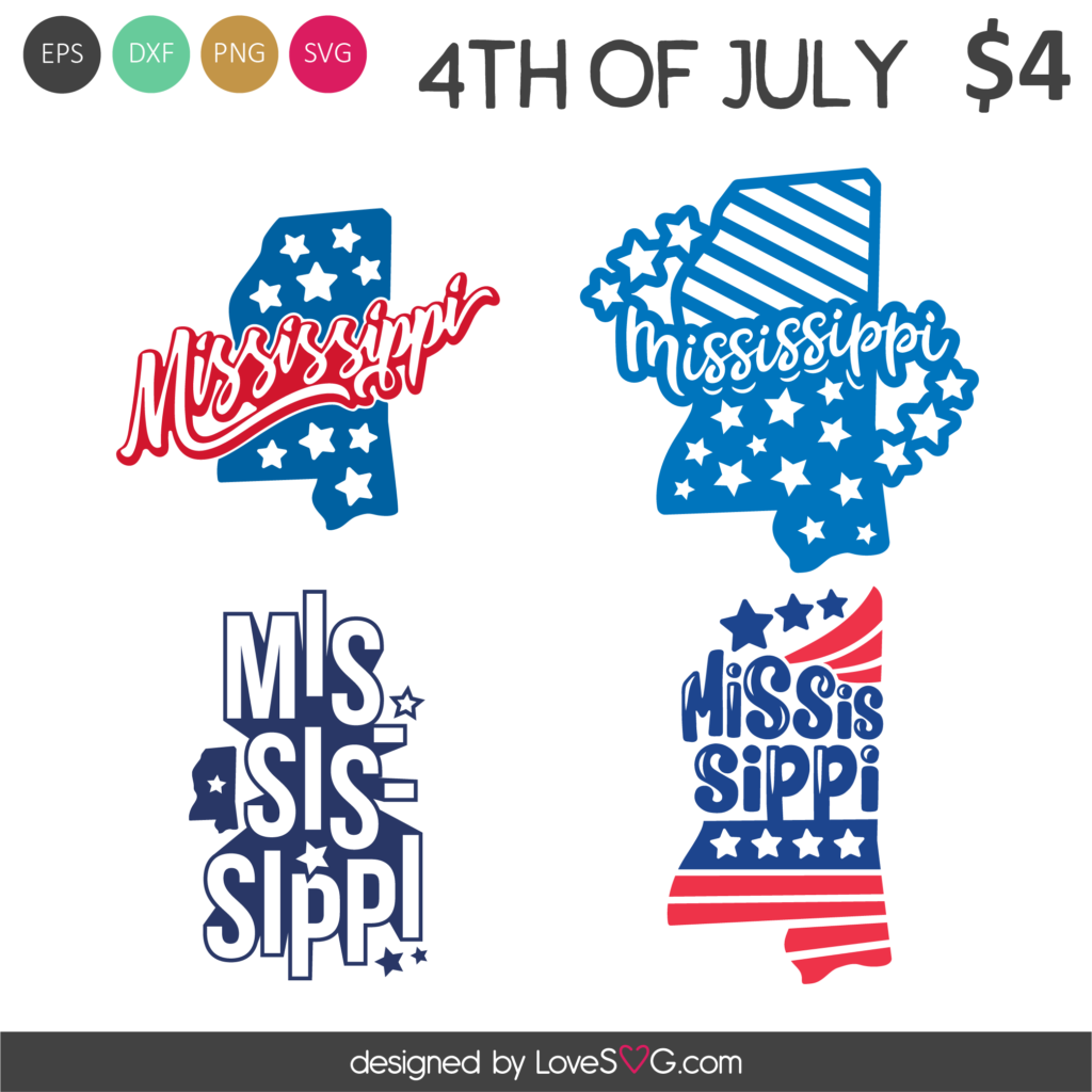 Mississippi SVG Cut Files - Lovesvg.com