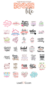 Download Mom Life SVG Bundle - Lovesvg.com