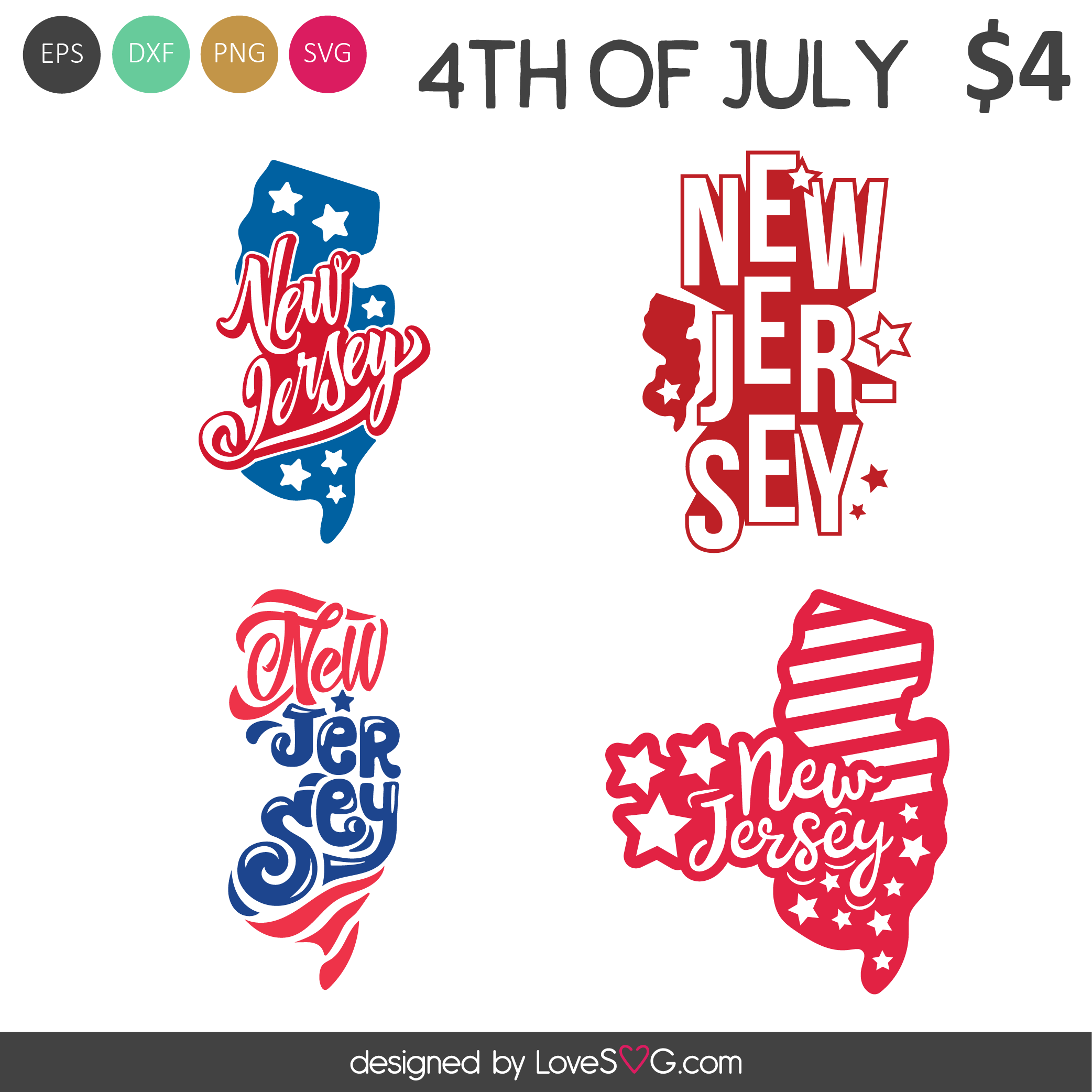 New Jersey SVG Cut Files - Lovesvg.com