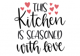 Free Free 306 This Kitchen Is Seasoned With Love Free Svg SVG PNG EPS DXF File