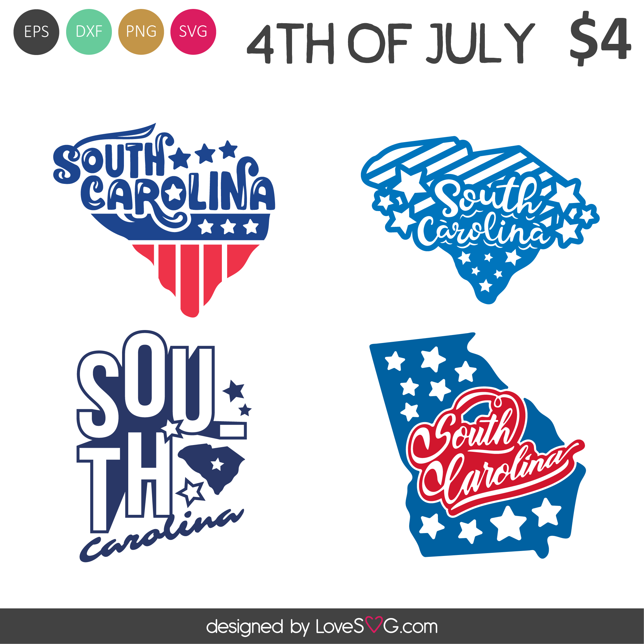 South Carolina SVG Cut Files - Lovesvg.com