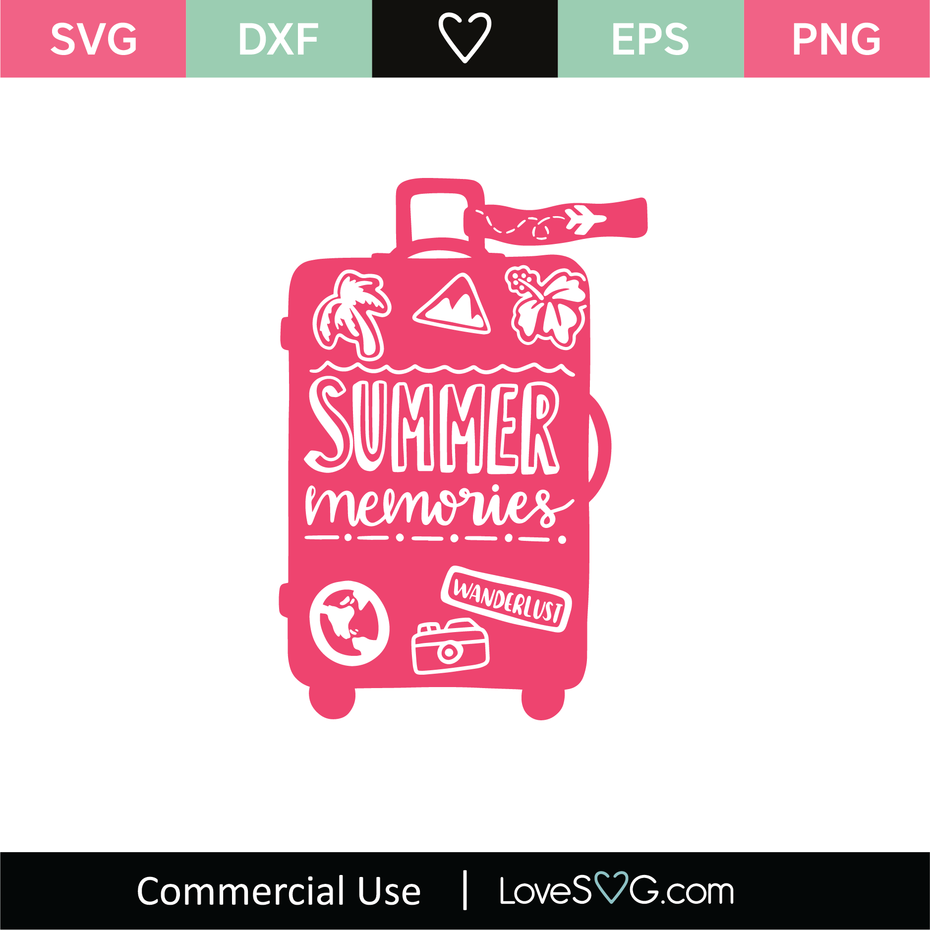 Summer Memories SVG Cut File - Lovesvg.com