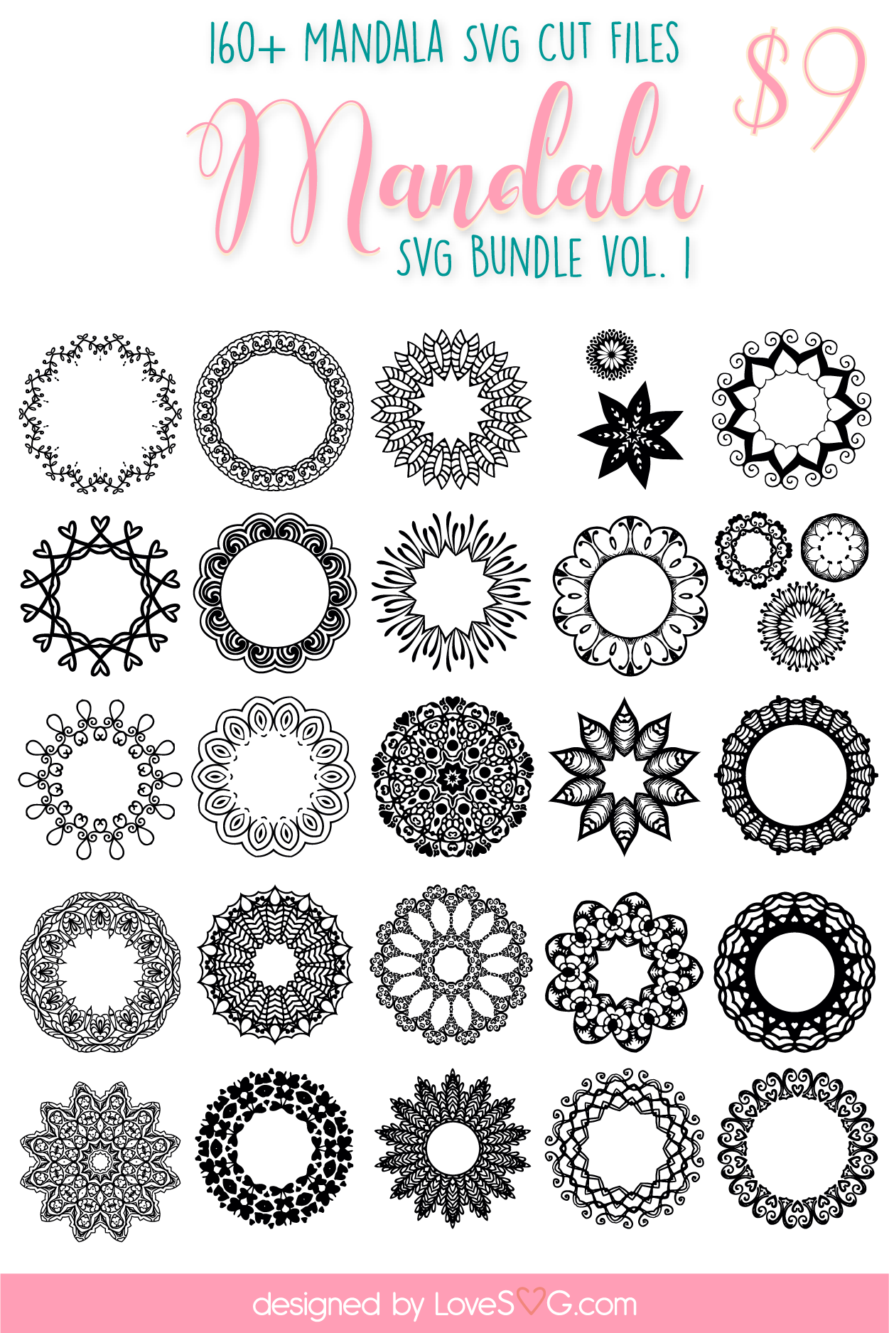 Free Free Mandala Svg Bundle 240 SVG PNG EPS DXF File
