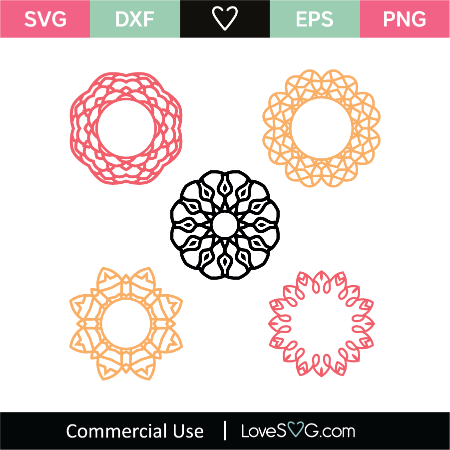 Download Aztec Monogram Frames Svg Cut File Lovesvg Com